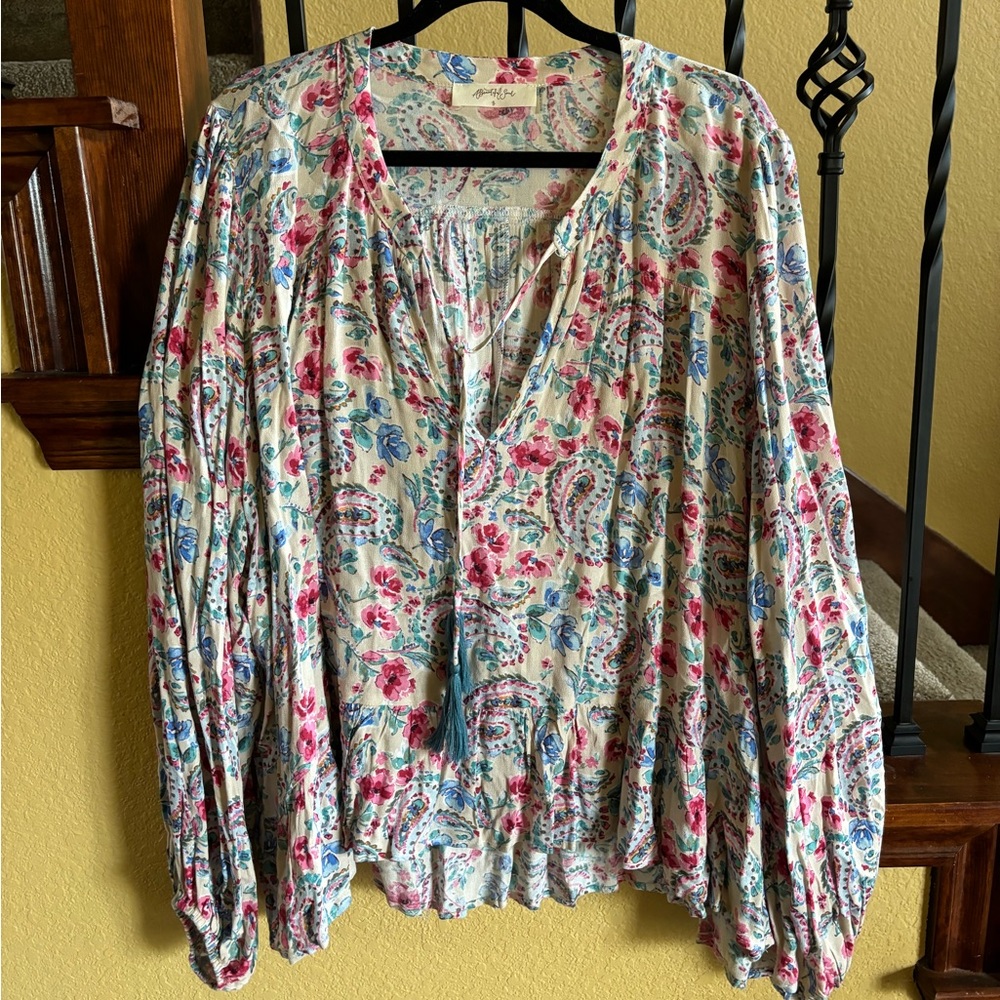 A Beautiful Soul/Arula floral top size B